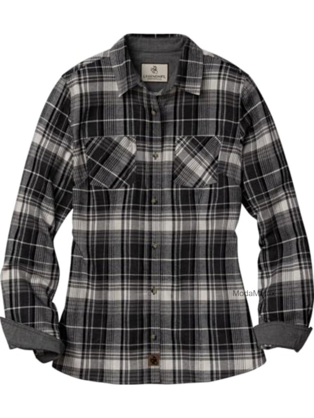 Legendary Whitetails Womens Flannel 100% Cotton Button Up Shirt
